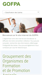 Mobile Screenshot of gofpa.fr